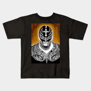 Rey Mysterio - Inktober 2019 Kids T-Shirt